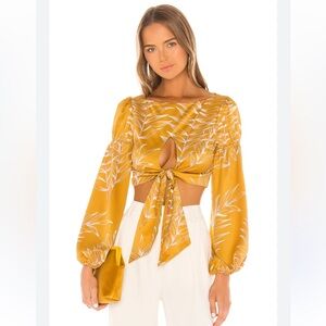 Camila Coelho Marcia Blouse size small